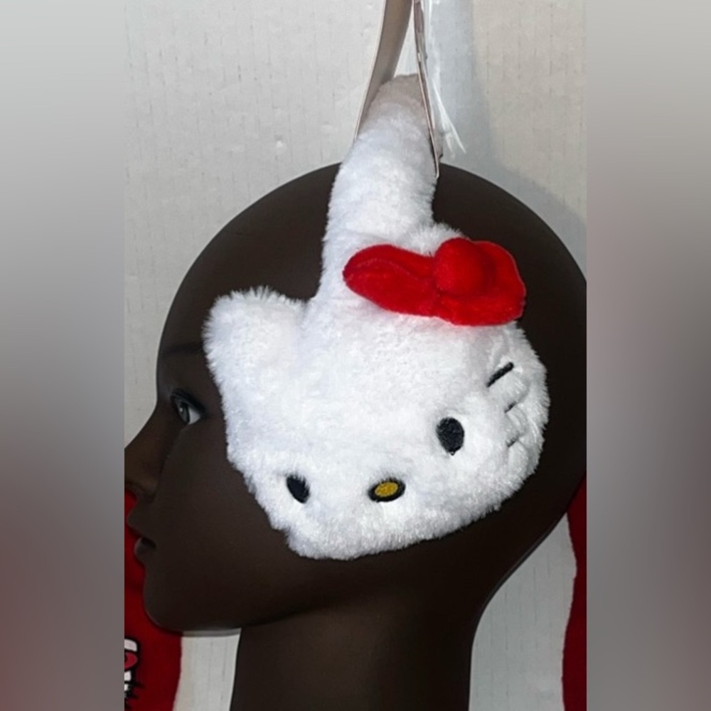 Sanrio Hello Kitty Red and White Earmuffs